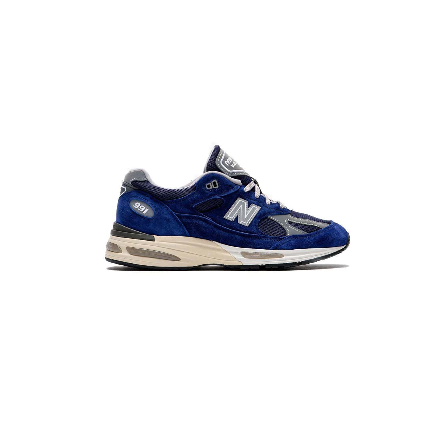 New Balance 991v2 MADE in UK Vibrant Chroma Pack colorway Grenadine