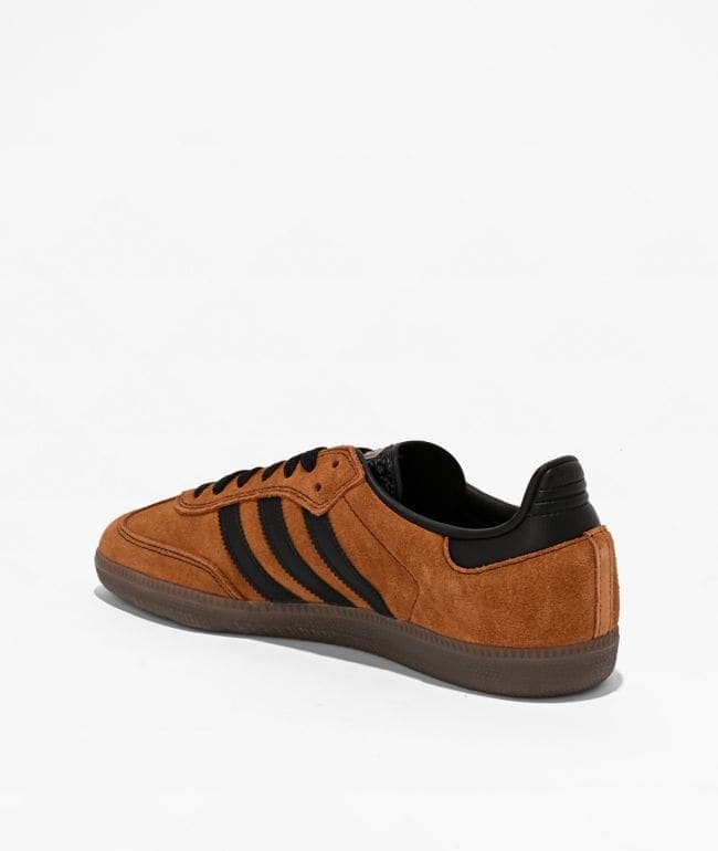 adidas Samba ADV Dusky Bronze, Core Black, & Gum Skate Shoes, foto 3