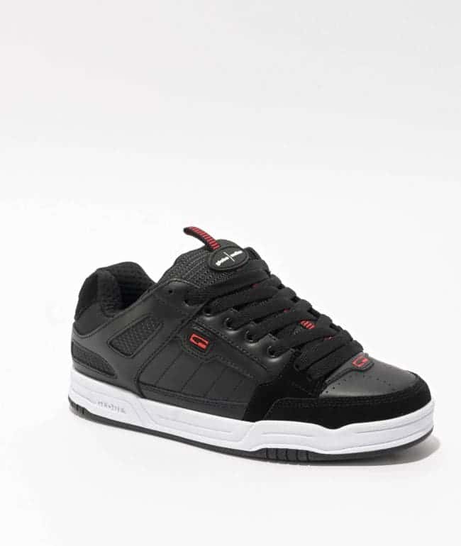 Globe Mullen Tilt Black & White Skate Shoes